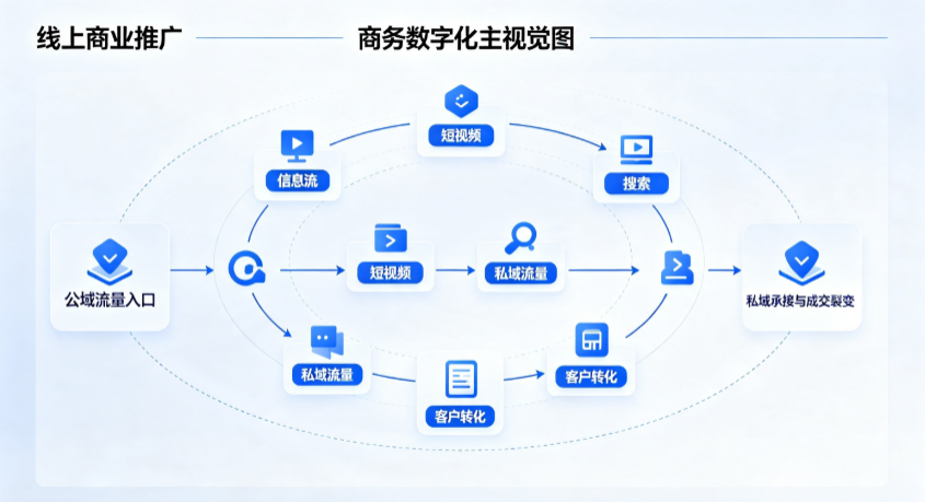 青州市线上商业推广怎么做？全域流量闭环搭建与低成本转化实战指南